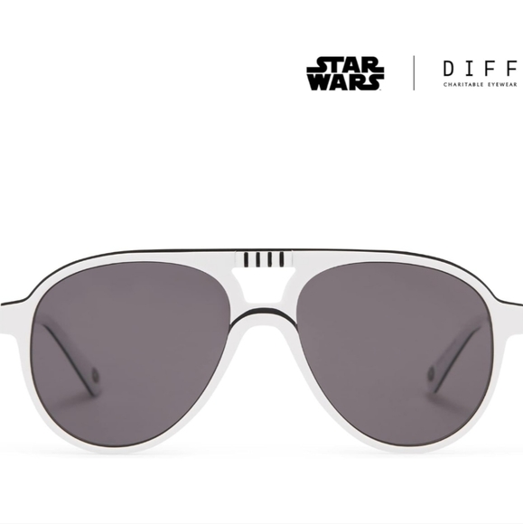 NWT Star Wars X DIFF Storm Trooper Sunglasses - Picture 3 of 6